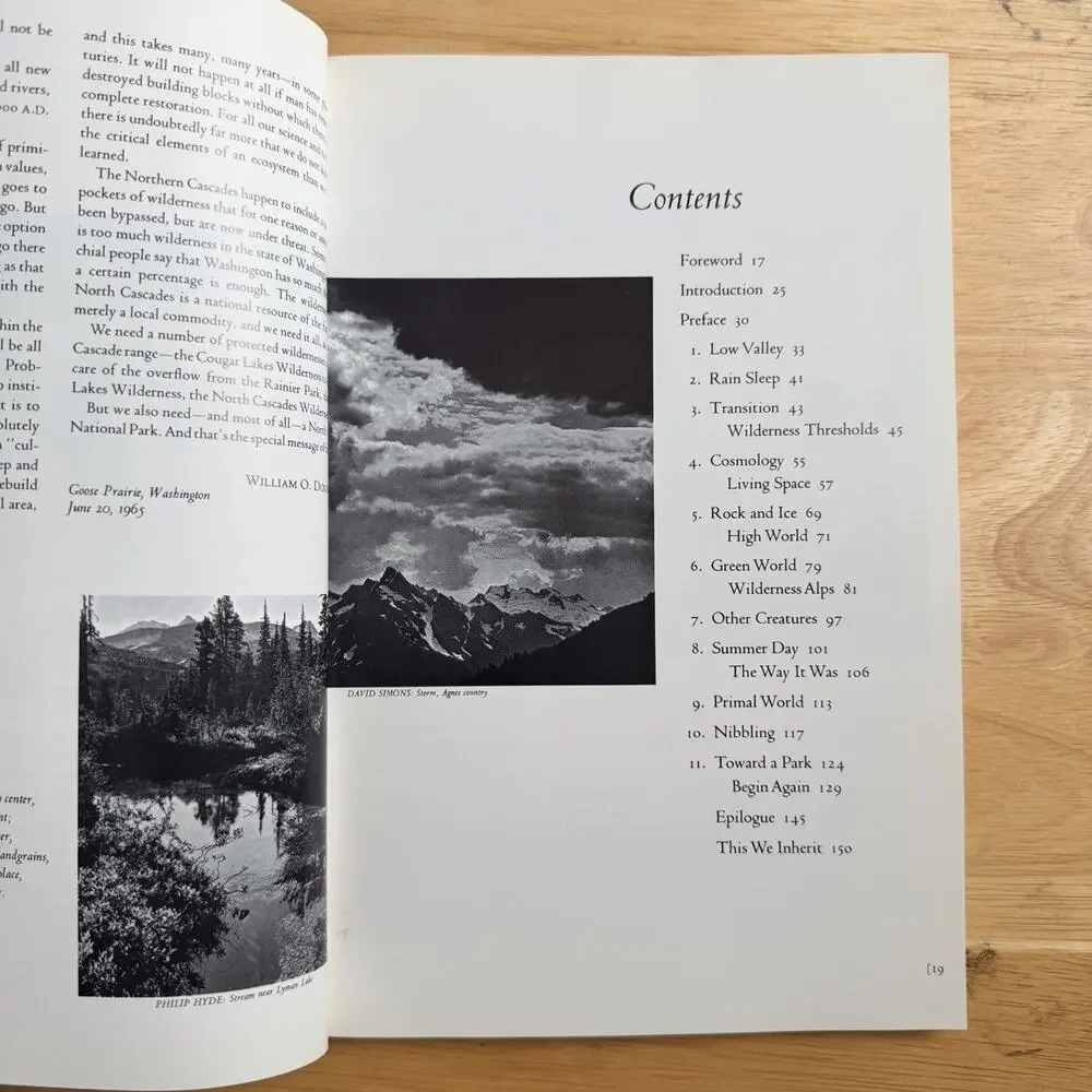 The Wild Cascades Forgotten Parkland Book Club Ansel Adams Sierra Club Vtg 1965